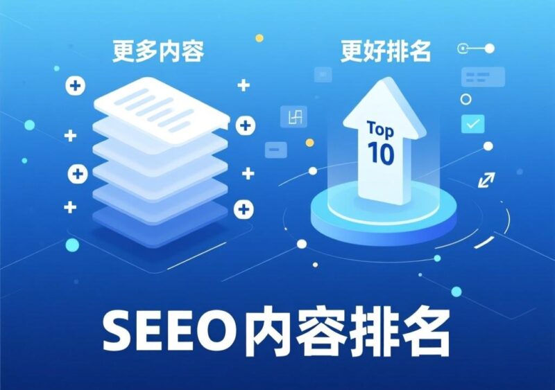 内容多就一定有排名吗？SEO 的核心逻辑